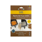 NoStik Silicone Fibreglass Square Air Fryer Liner Set of 2