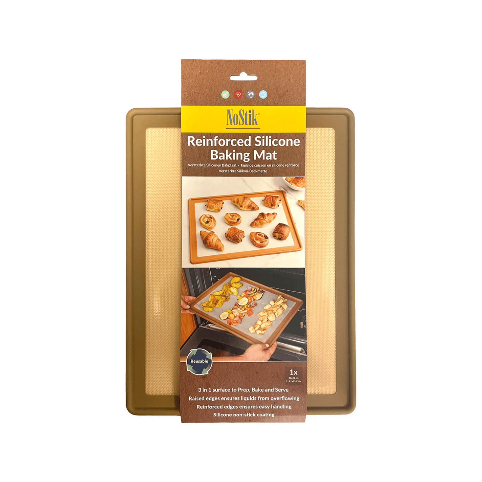 Nostik Silicone Firbreglass Reinforced Baking Mat