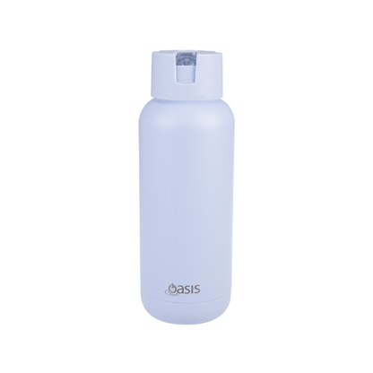 Oasis Moda Ceramic Reusable Bottle 1000ml Periwinkle