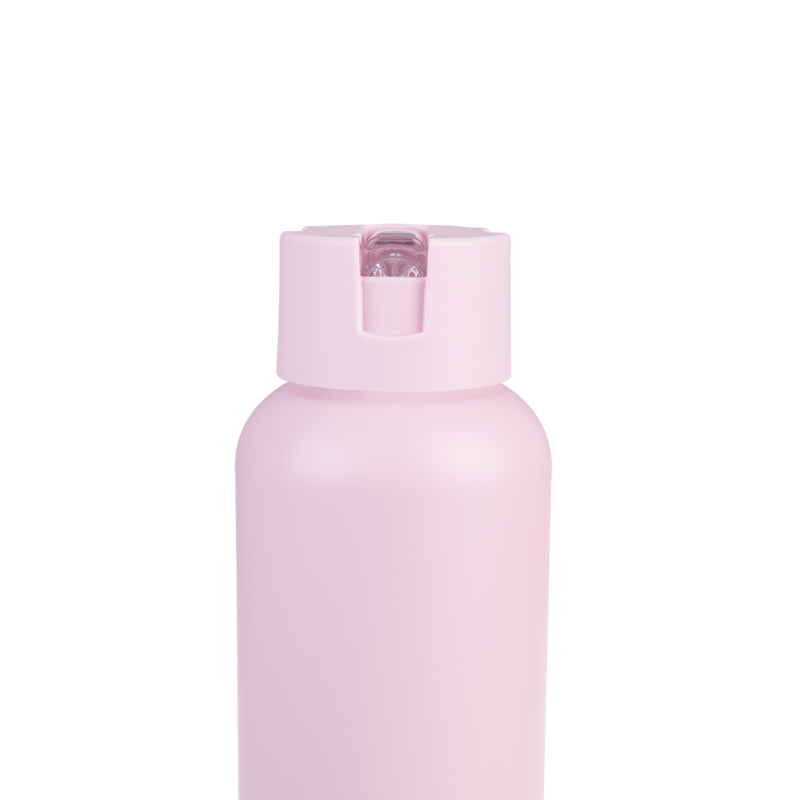 Oasis Moda Ceramic Reusable Bottle 1000ml Pink Lemonade