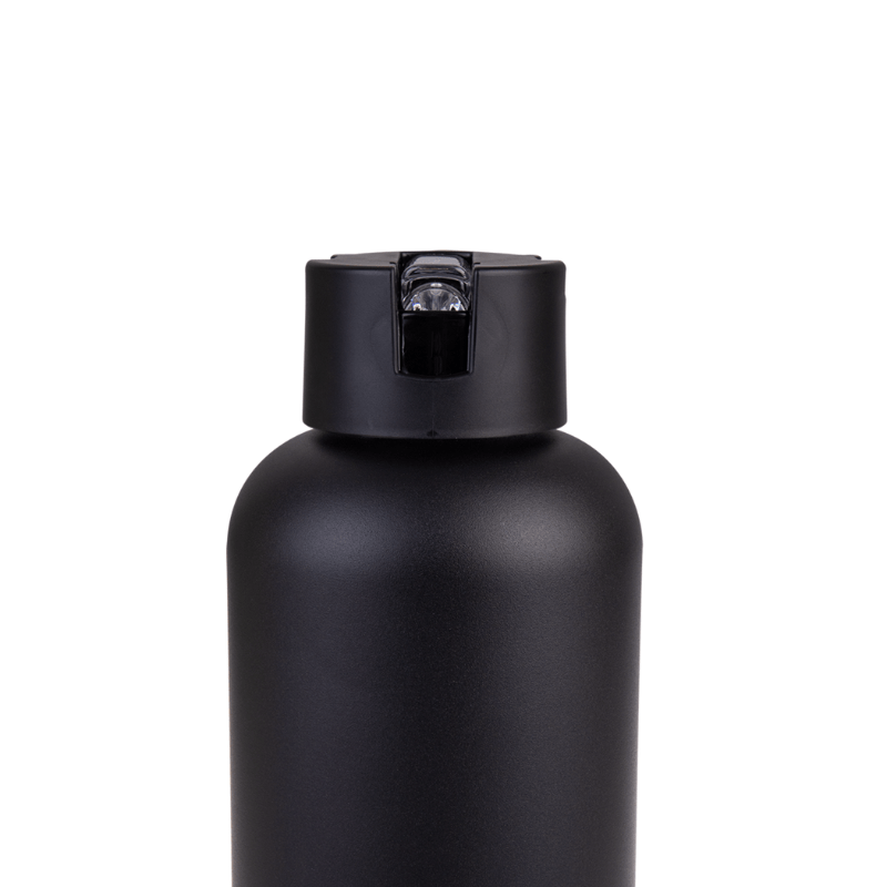 Oasis Moda Ceramic Reusable Bottle 1500ml Black