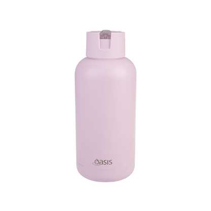 Oasis Moda Ceramic Reusable Bottle 1500ml Pink Lemonade