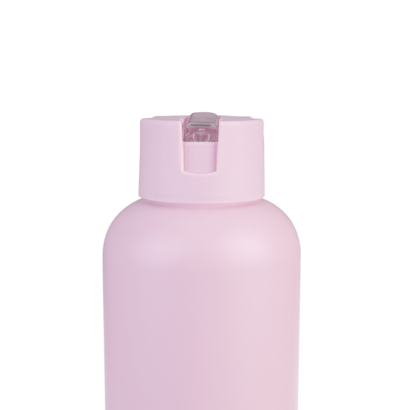 Oasis Moda Ceramic Reusable Bottle 1500ml Pink Lemonade