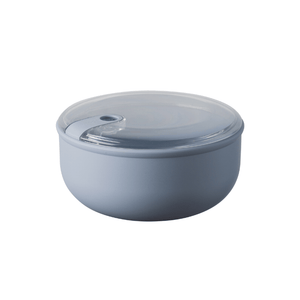 Omada Pull Box Round Container Periwinkle 1.8L