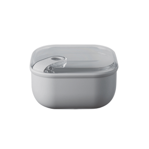 Omada Pull Box Square Container Grey 1L