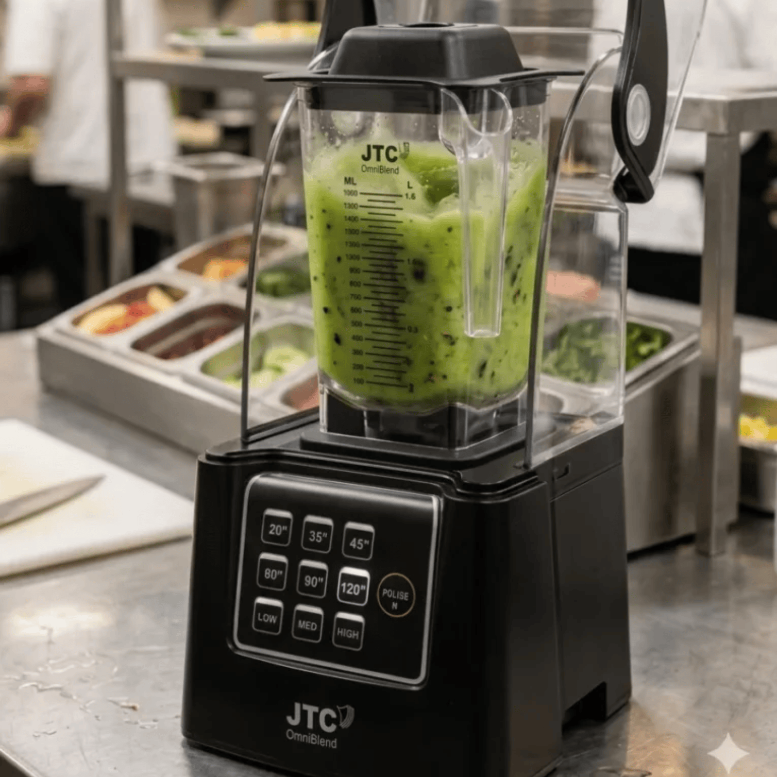 OmniBlend 7Q High-Performance Blender Black