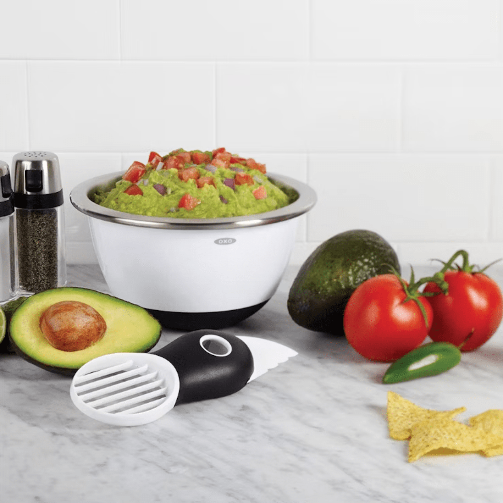 OXO Good Grips 3-in-1 Avocado Slicer White