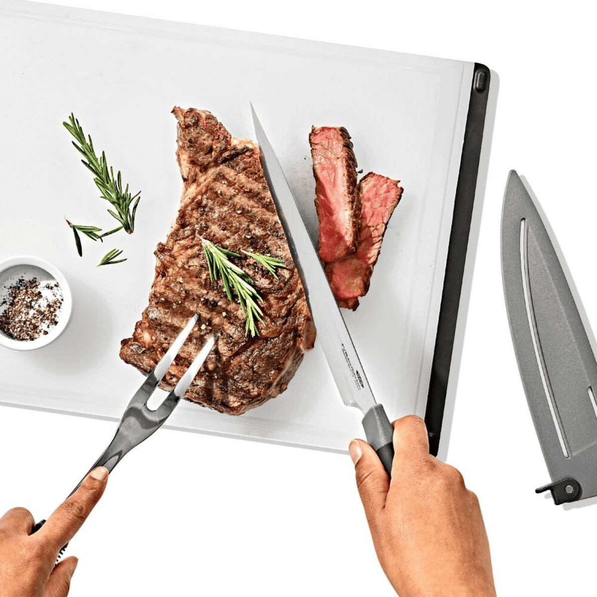 OXO Good Grips Chefs Knife with Locking Sheath 20cm