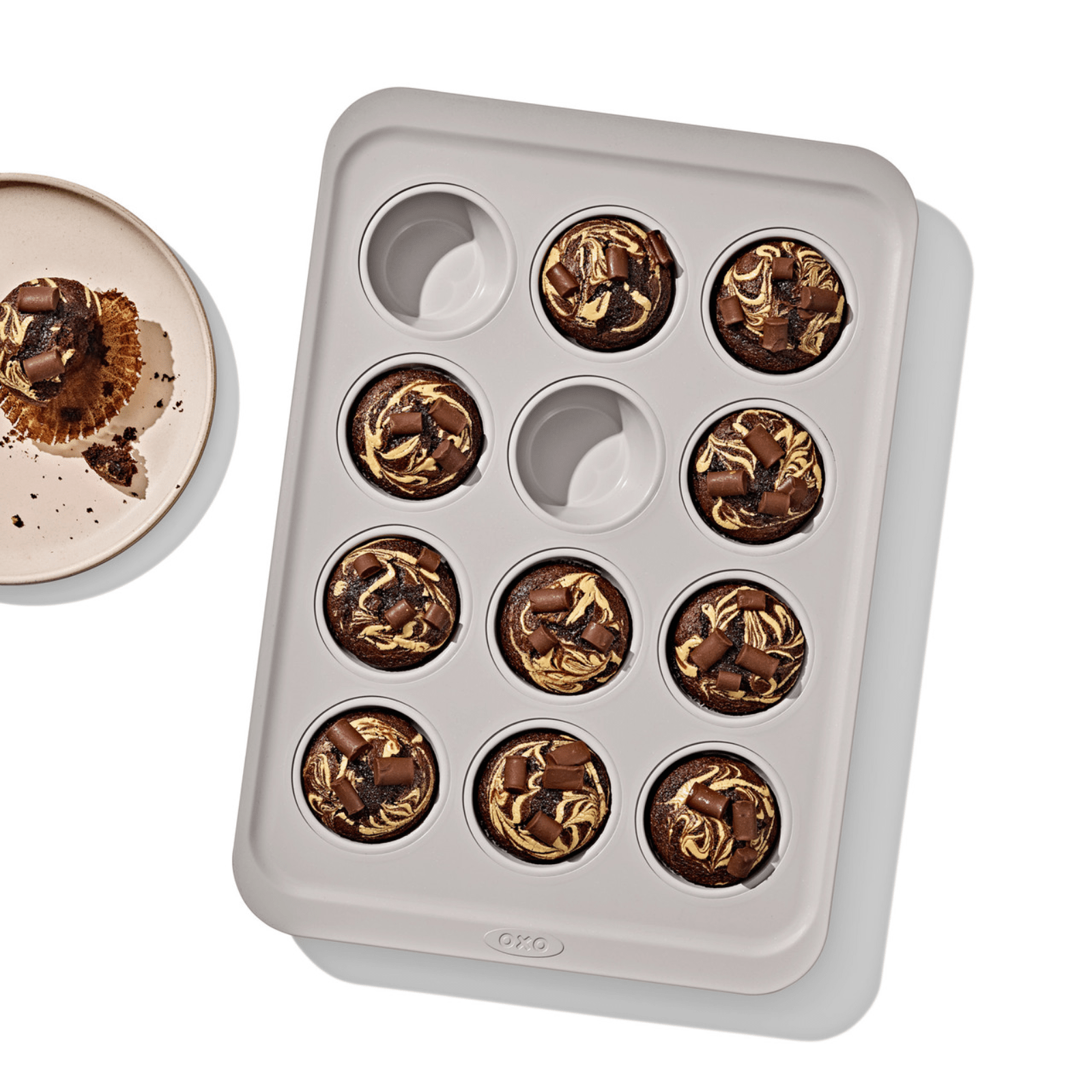 OXO Good Grips Non-Stick Pro Ceramic Coated 12-Cup Muffin Pan