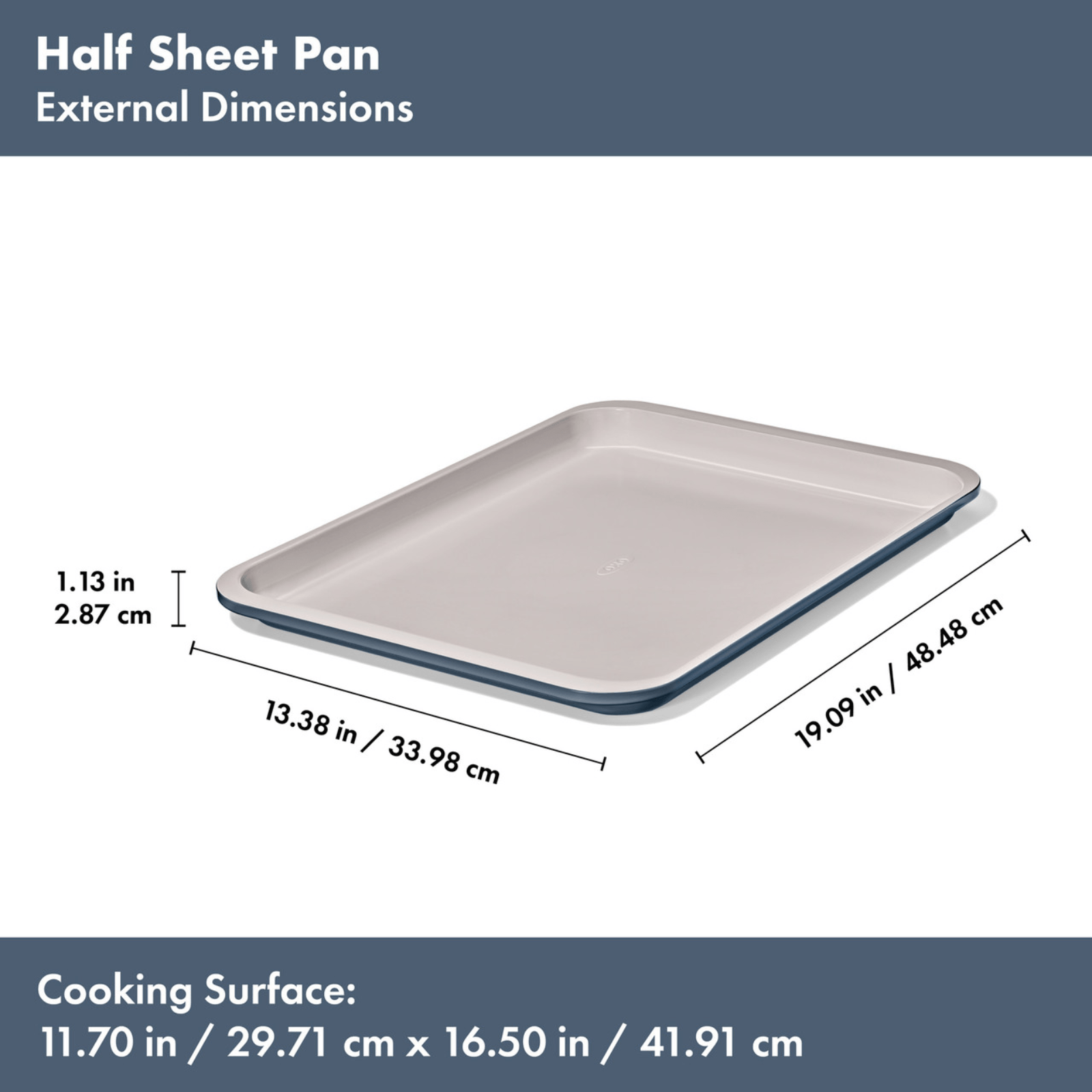 OXO Good Grips Non-Stick Pro Ceramic Coated Half Sheet Pan 42cm x 30cm