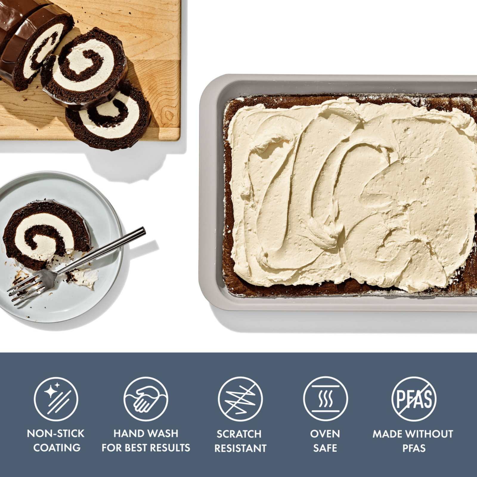 OXO Good Grips Non-Stick Pro Ceramic Coated Jelly Roll Pan 37cm x 23cm