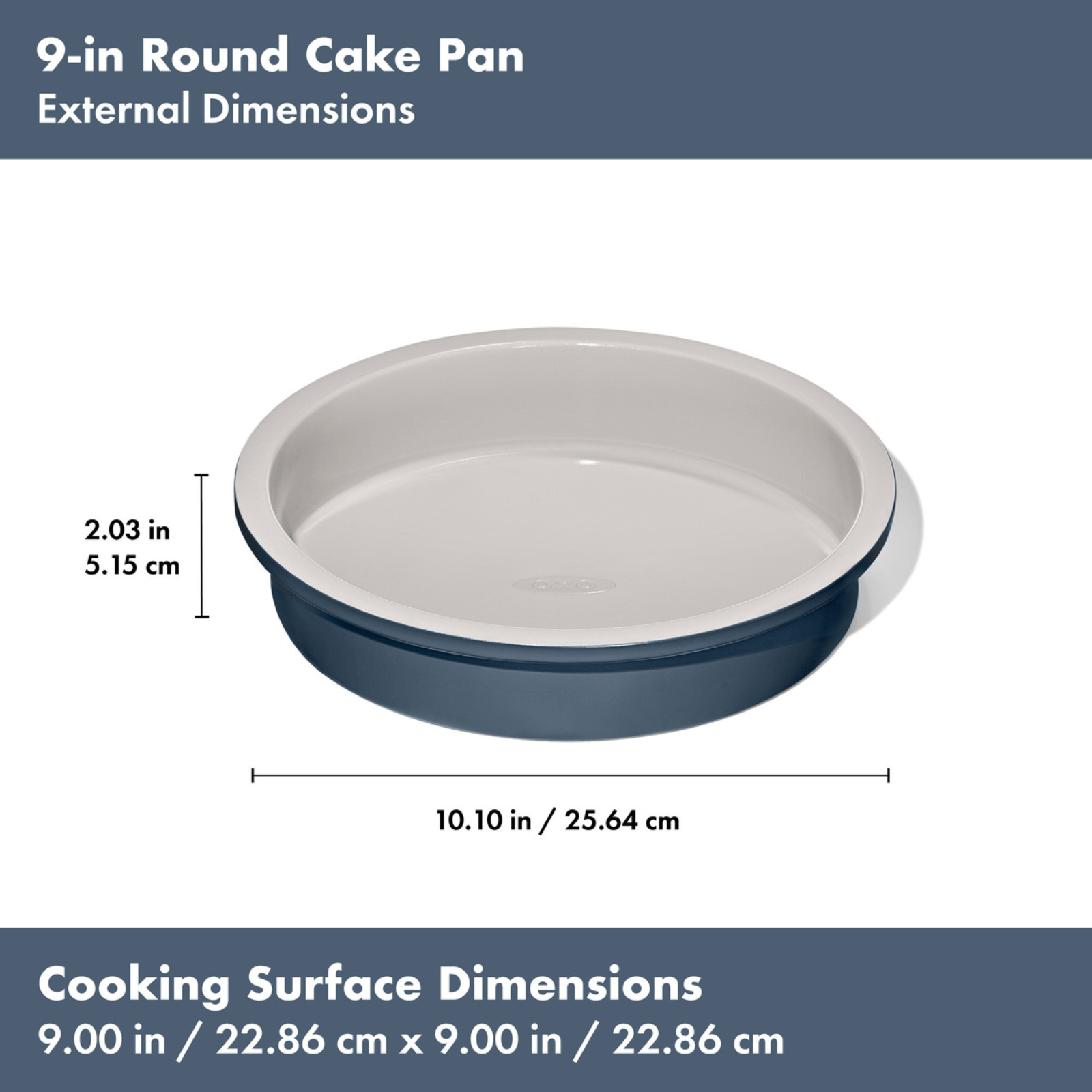 OXO Good Grips Non-Stick Pro Ceramic Coated Round Cake Pan 25cm