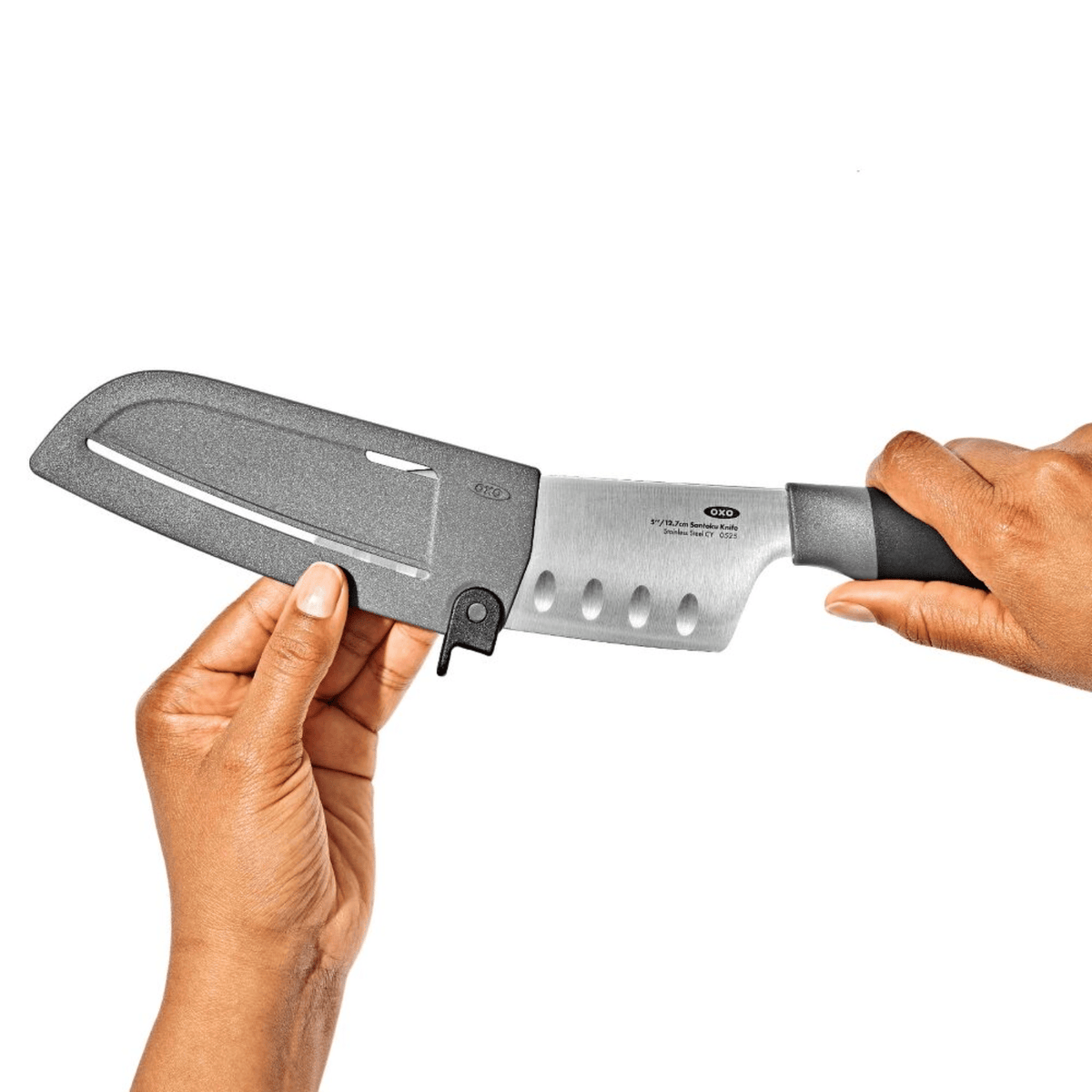 OXO Good Grips Santoku Knife with Locking Sheath 12.5cm
