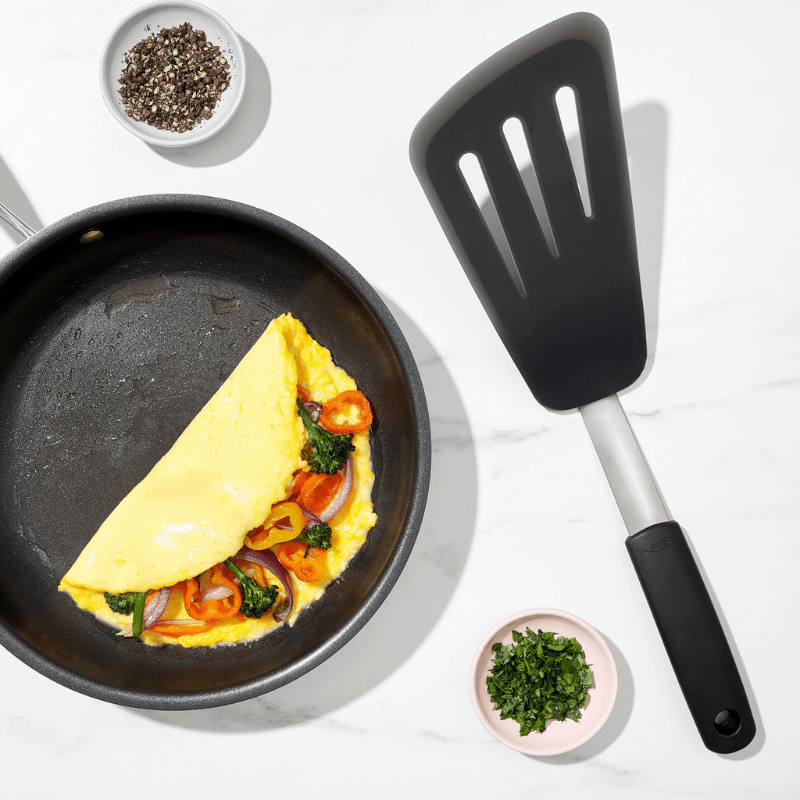 OXO Good Grips Silicone Flexible Omelet Turner The Homestore Auckland