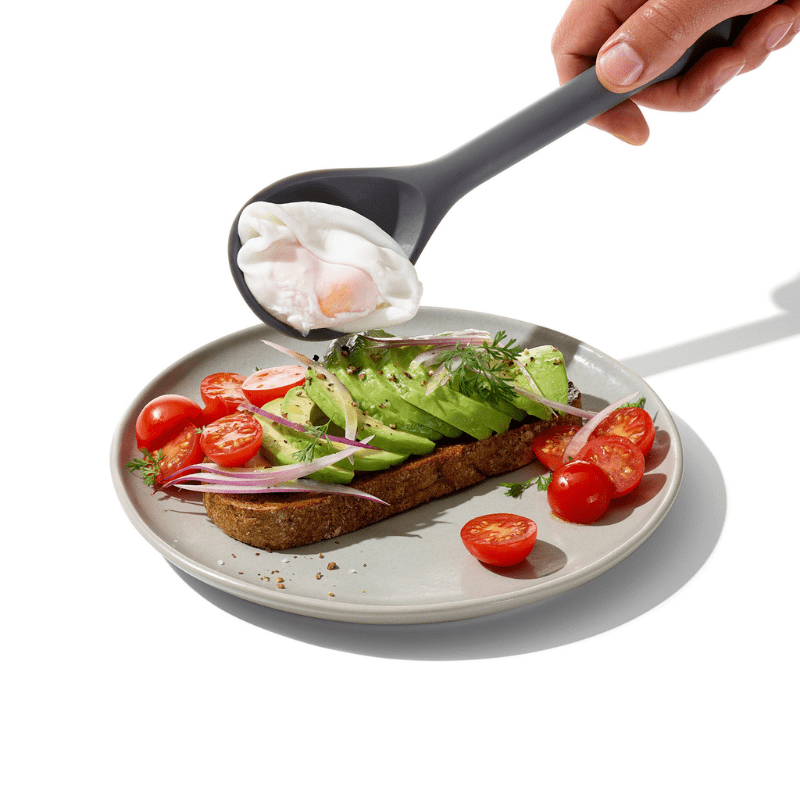 OXO Good Grips Silicone Slotted Spoon The Homestore Auckland