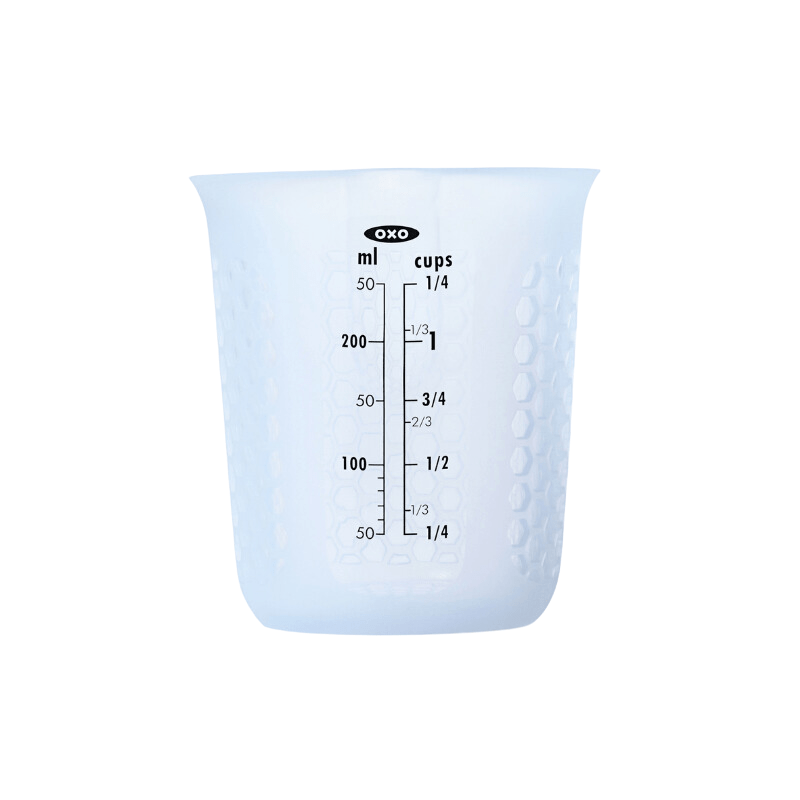 OXO Good Grips Squeeze & Pour Silicone Measuring Cup 1 Cup/250ml