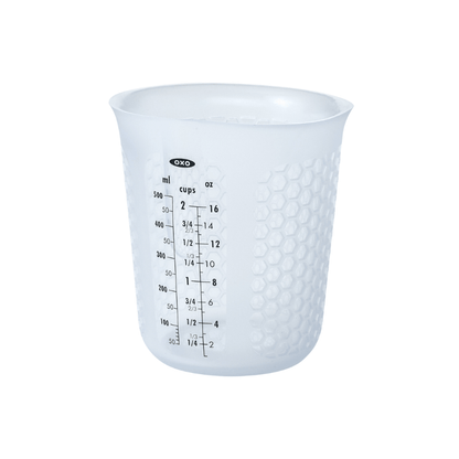 OXO Good Grips Squeeze & Pour Silicone Measuring Cup 2 Cup/500ml The Homestore Auckland