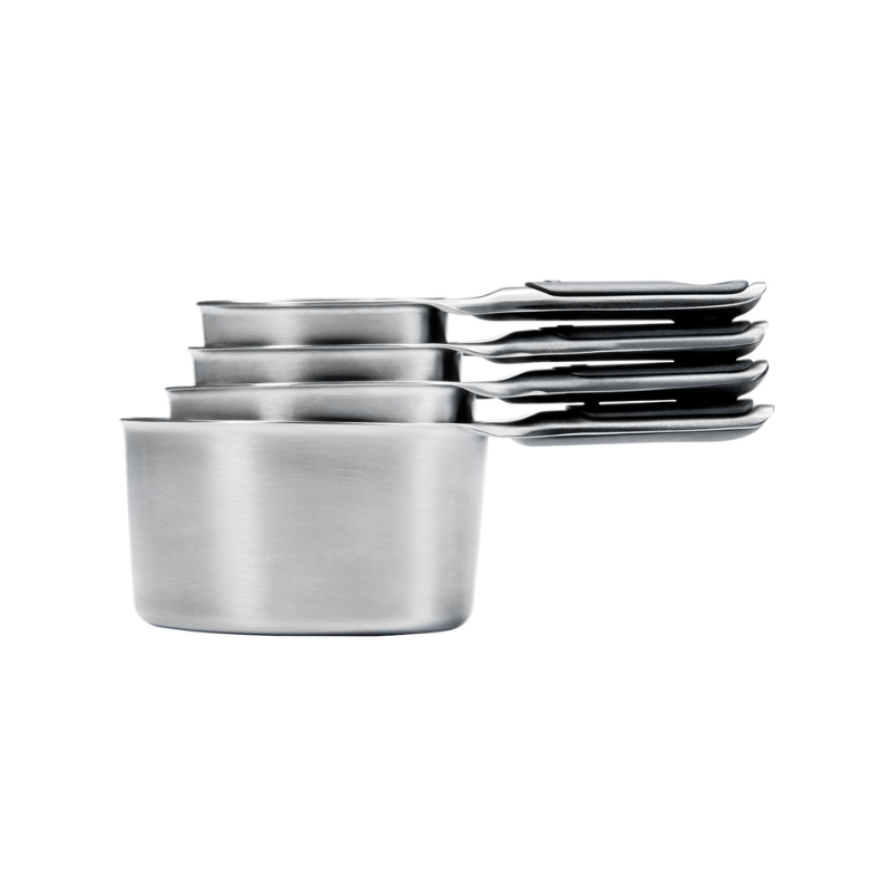 OXO Good Grips Stainless Steel Measuring Cup Set 4-Piece