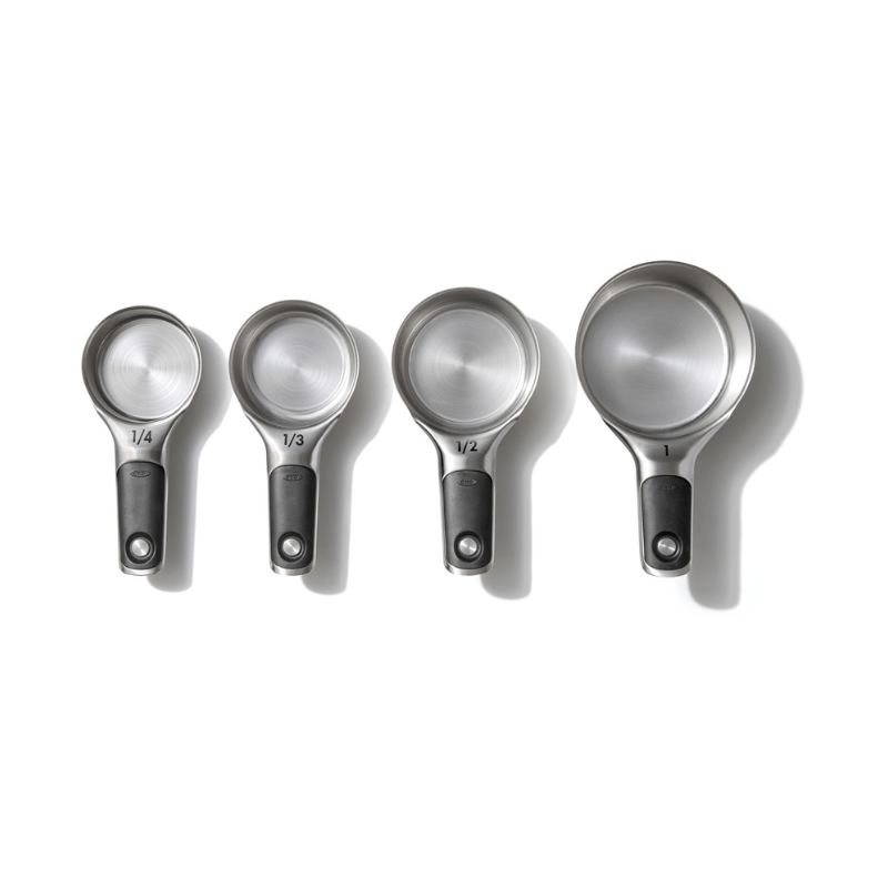 OXO Good Grips Stainless Steel Measuring Cup Set 4-Piece The Homestore Auckland