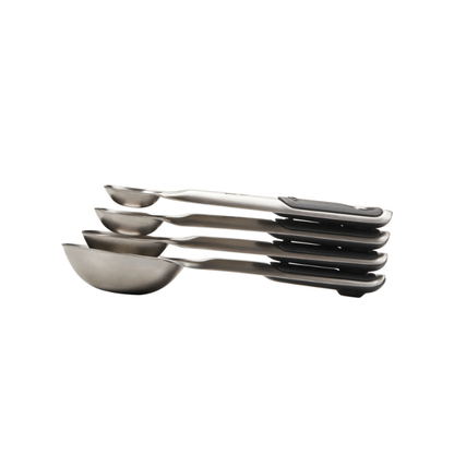 OXO Good Grips Stainless Steel Measuring Spoon Set 4-Piece The Homestore Auckland