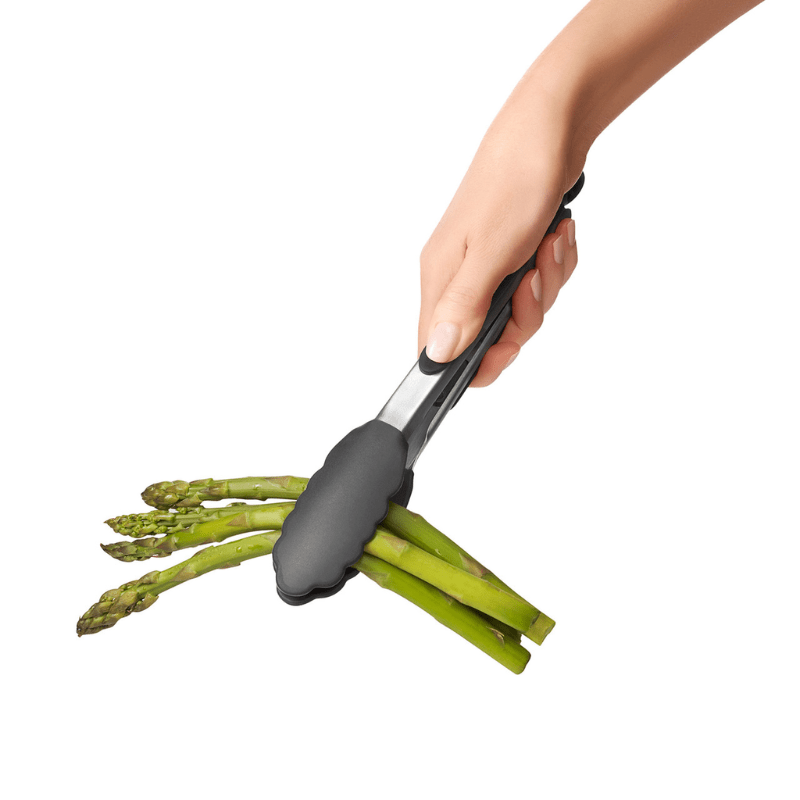 OXO Good Grips Tongs with Silicone Heads 23cm The Homestore Auckland