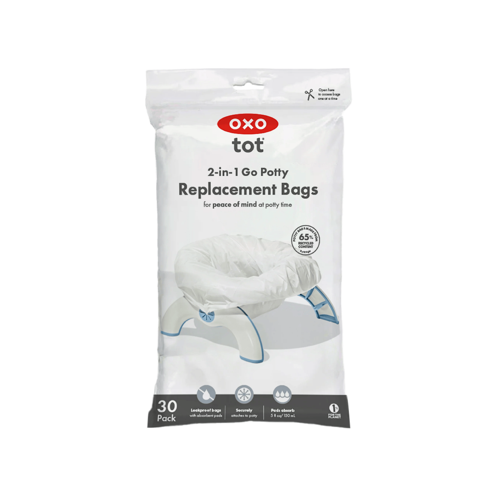 OXO Tot 2-In-1 Go Potty Replacement Bags 30 Pack