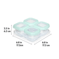 OXO Tot Baby Blocks Food Storage Containers 120ml