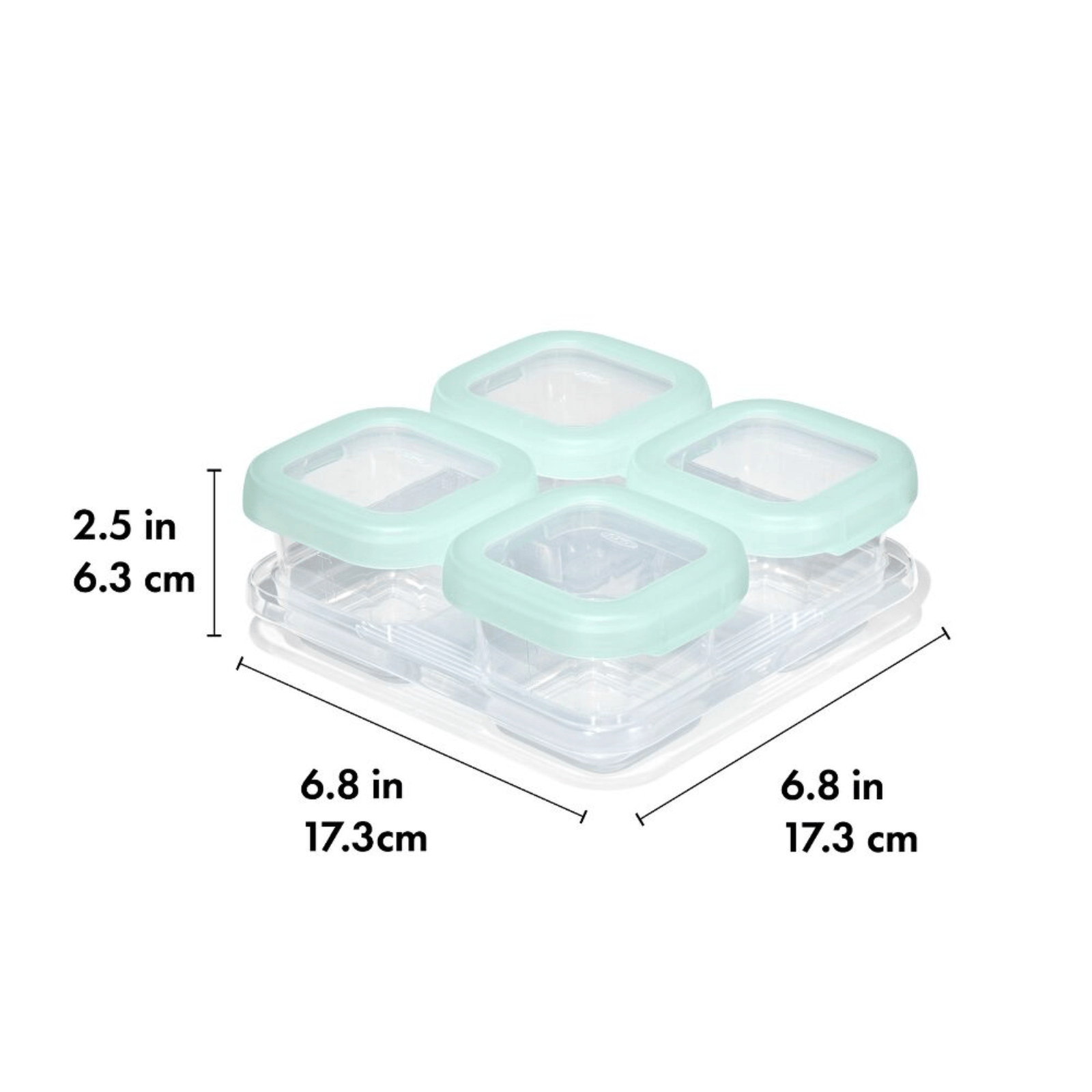 OXO Tot Baby Blocks Food Storage Containers 120ml