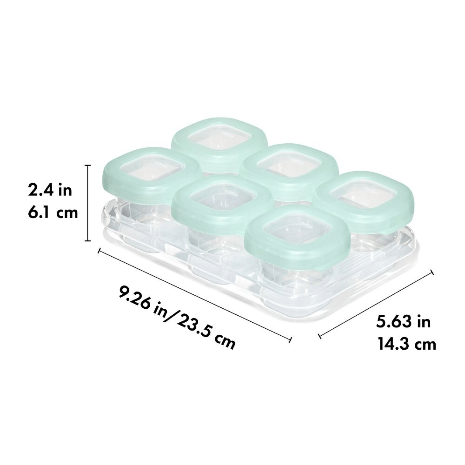 OXO Tot Baby Blocks Food Storage Containers 60ml