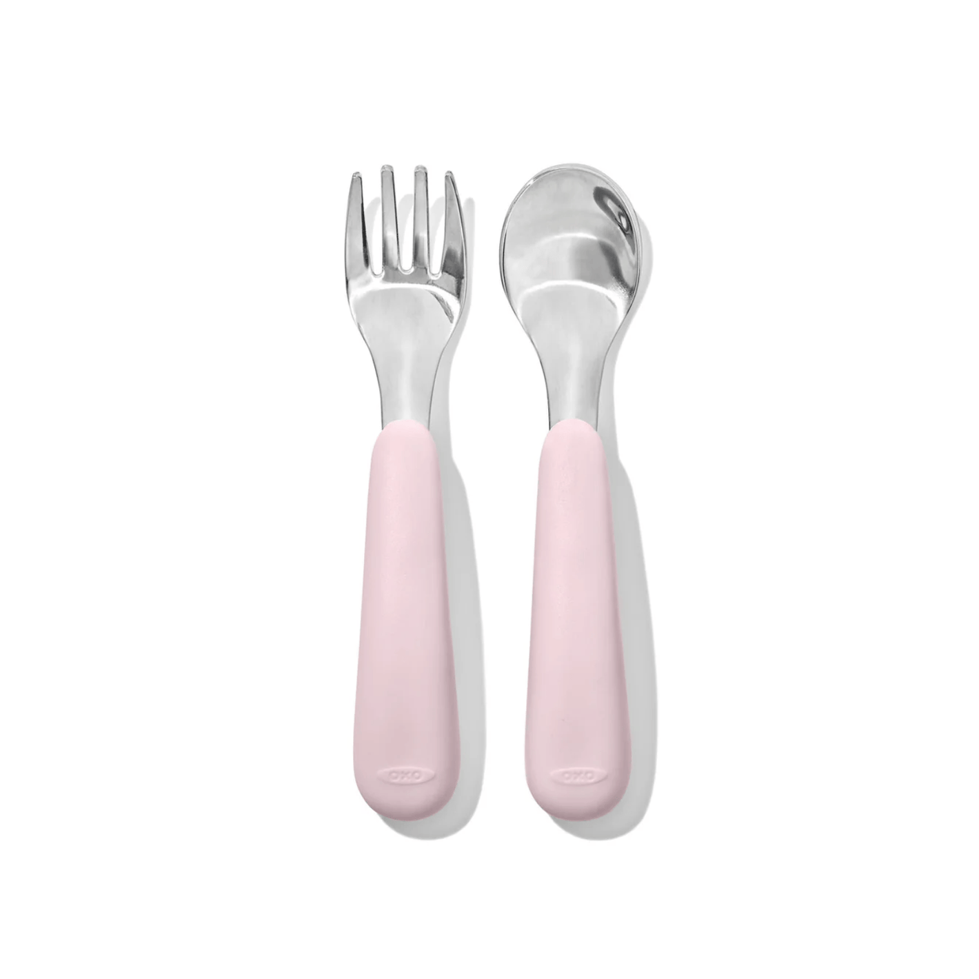 OXO Tot Fork & Spoon Set Blossom