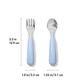 OXO Tot Fork & Spoon Set Dusk