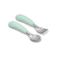OXO Tot Fork & Spoon Set Opal