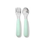 OXO Tot Fork & Spoon Set Opal