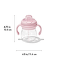 OXO Tot Grow Soft Spout Cup with Removable Handles Blossom