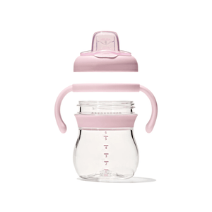 OXO Tot Grow Soft Spout Cup with Removable Handles Blossom