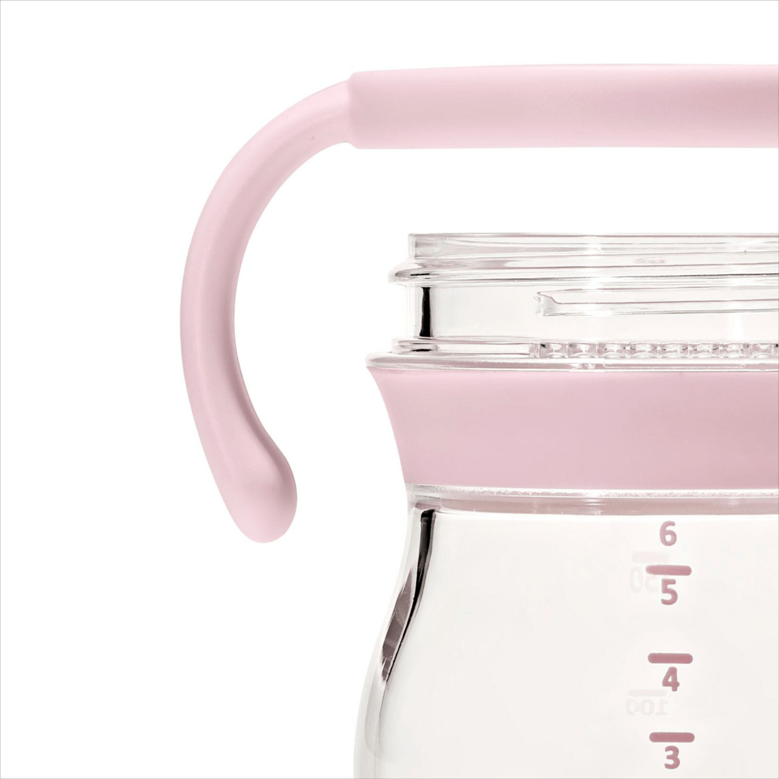 OXO Tot Grow Soft Spout Cup with Removable Handles Blossom