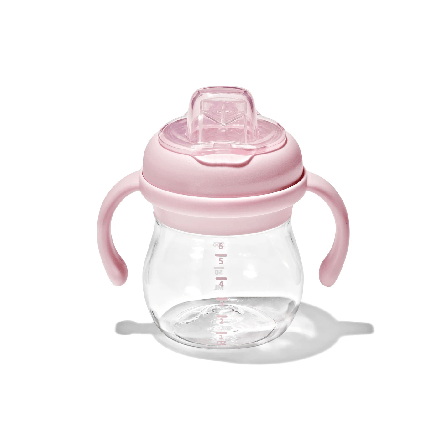 OXO Tot Grow Soft Spout Cup with Removable Handles Blossom