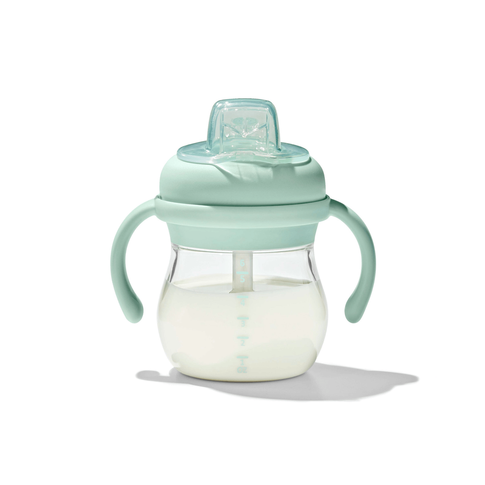 OXO Tot Grow Soft Spout Cup with Removable Handles Opal