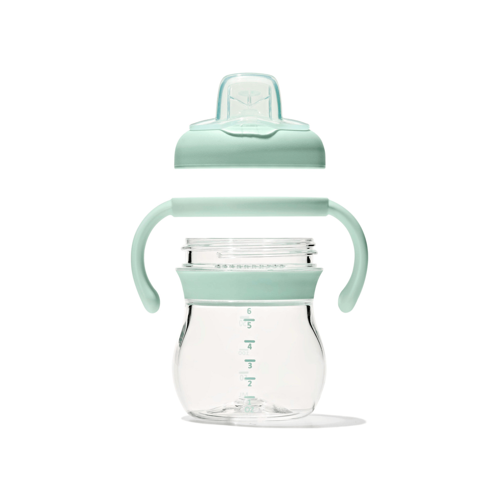 OXO Tot Grow Soft Spout Cup with Removable Handles Opal