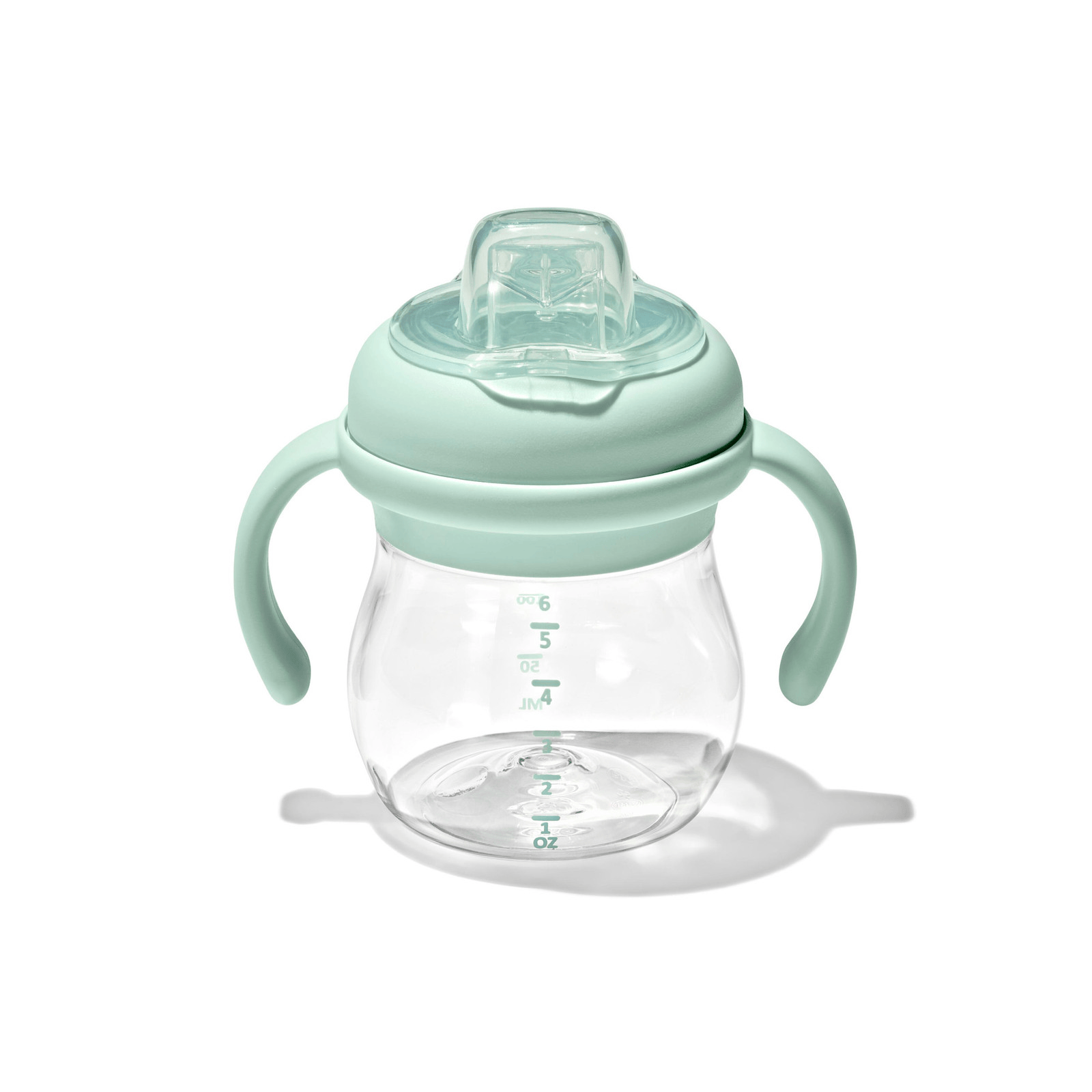 OXO Tot Grow Soft Spout Cup with Removable Handles Opal