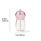 OXO Tot Grow Straw Cup Blossom