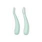 OXO Tot Mini Fork & Spoon Set Opal