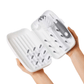 OXO Tot On-The-Go Drying Rack & Bottle Brush Pebble