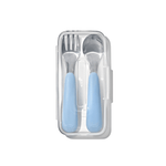 OXO Tot On-The-Go Fork And Spoon Set Blossom