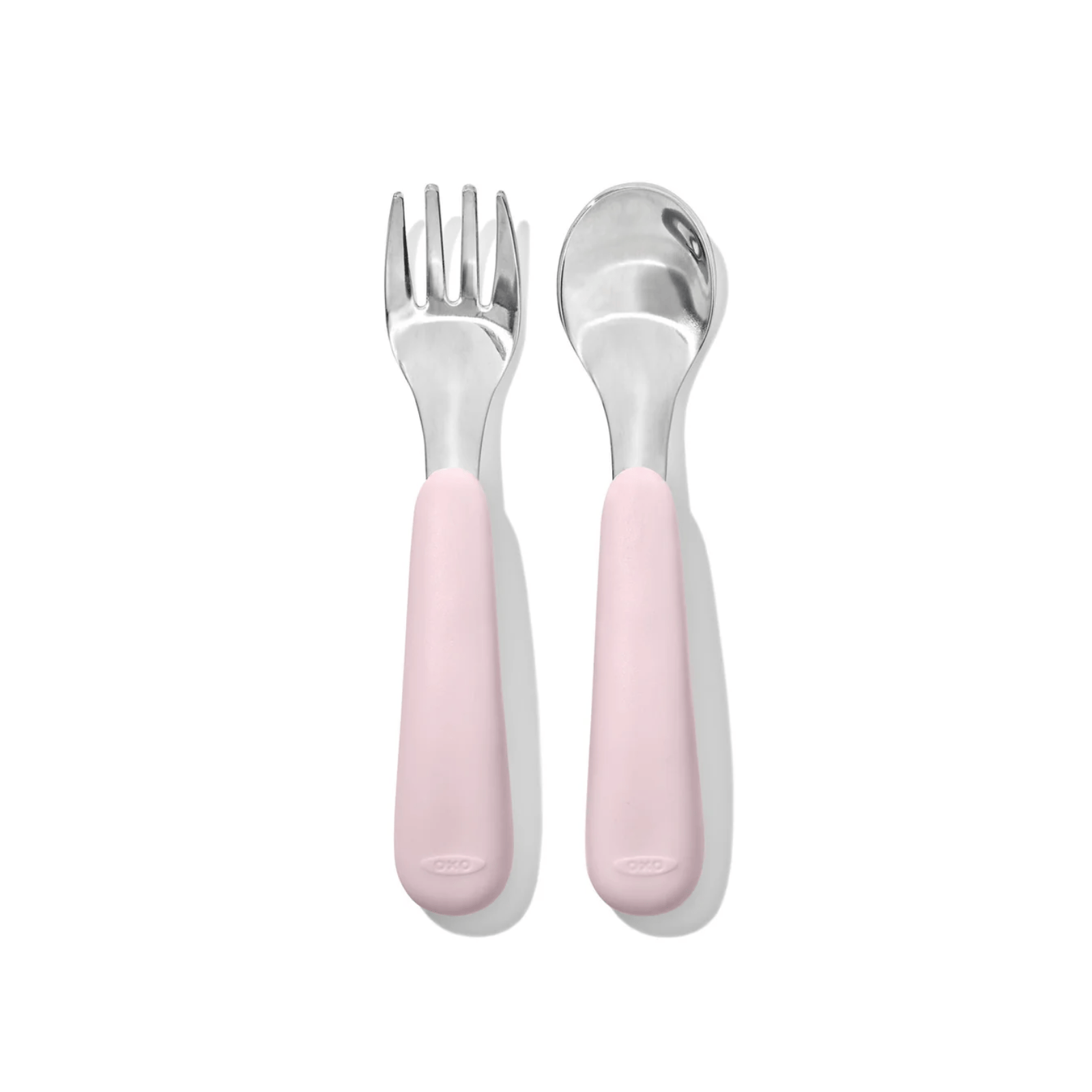 OXO Tot On-The-Go Fork And Spoon Set Dusk