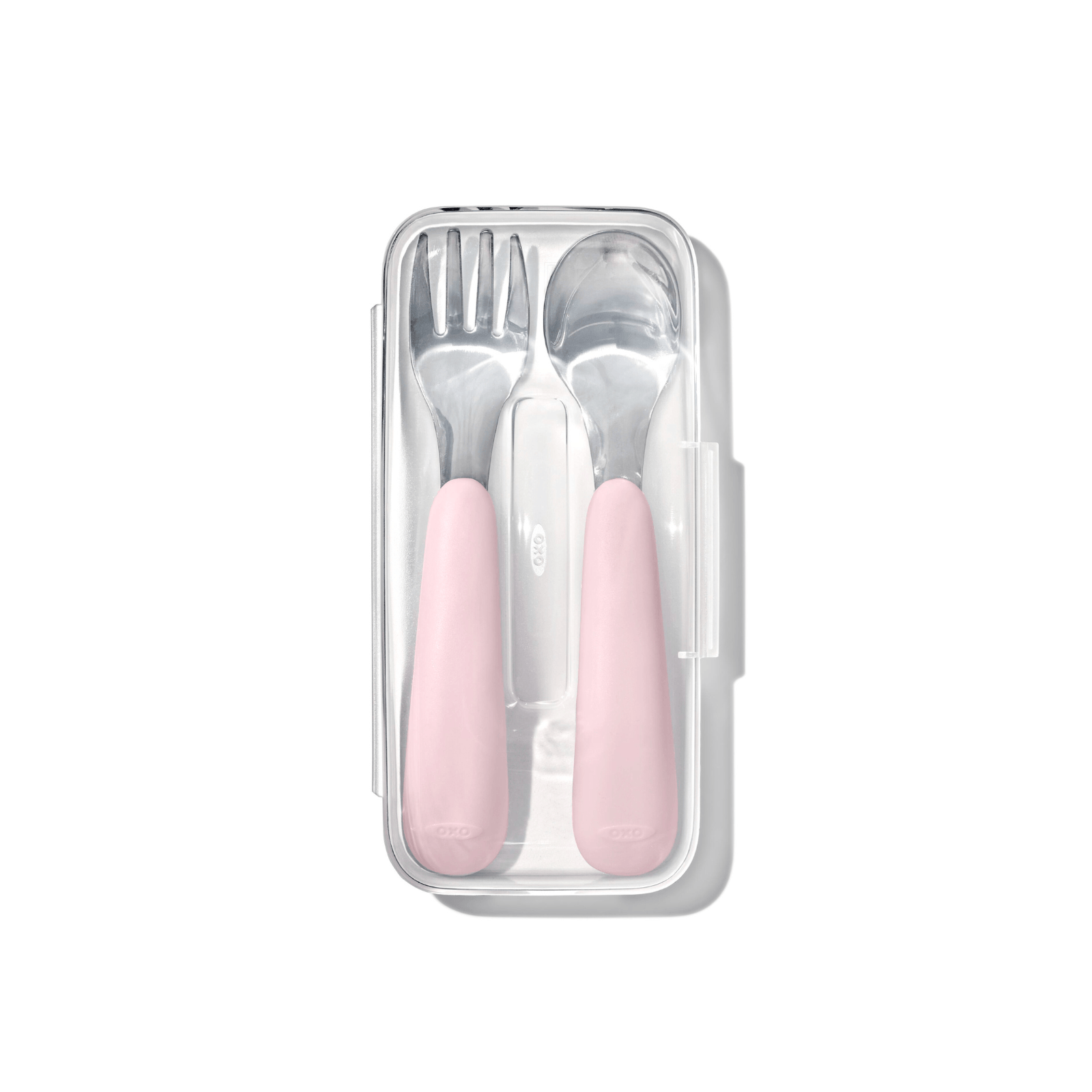 OXO Tot On-The-Go Fork And Spoon Set Dusk