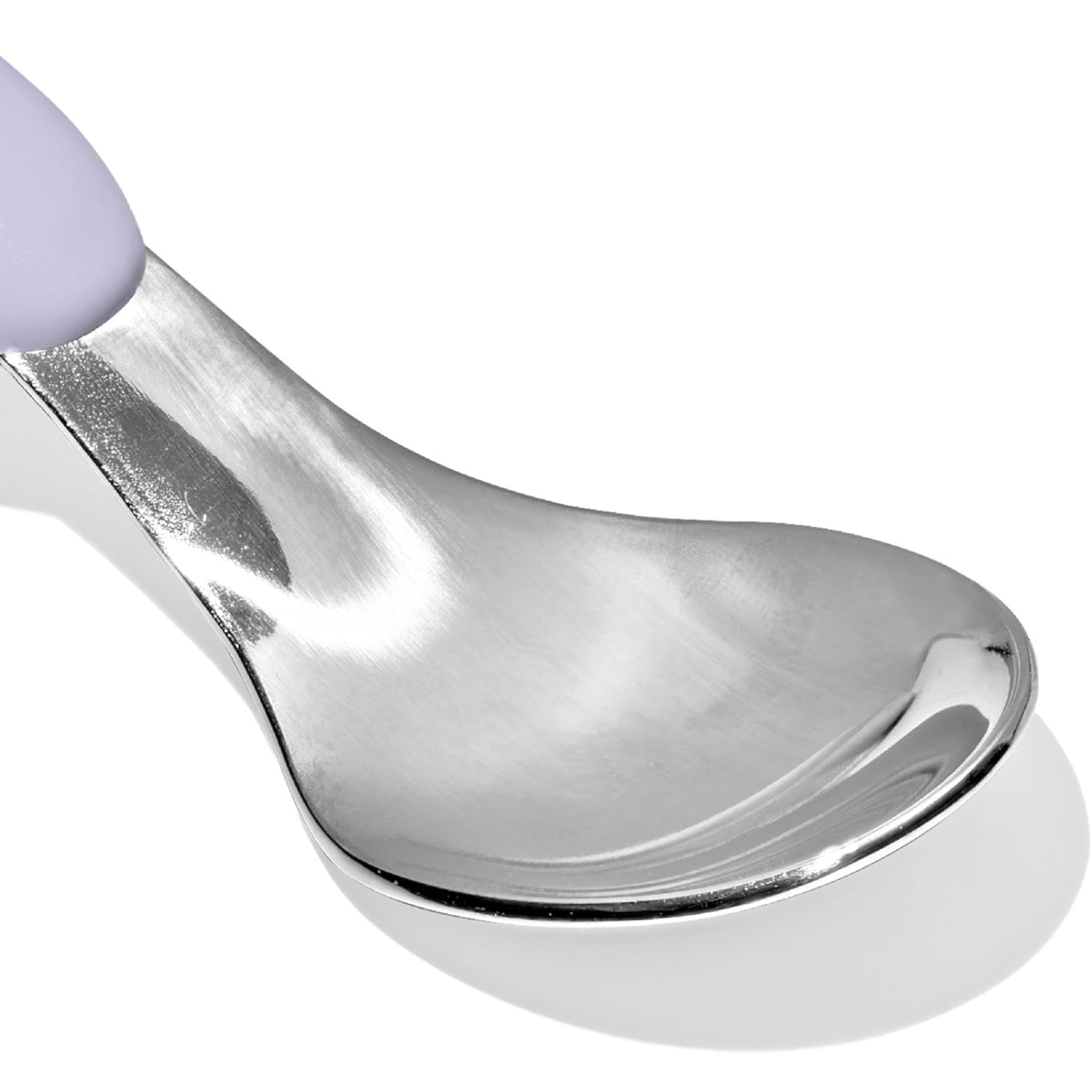 OXO Tot On-The-Go Fork And Spoon Set Opal Lilac