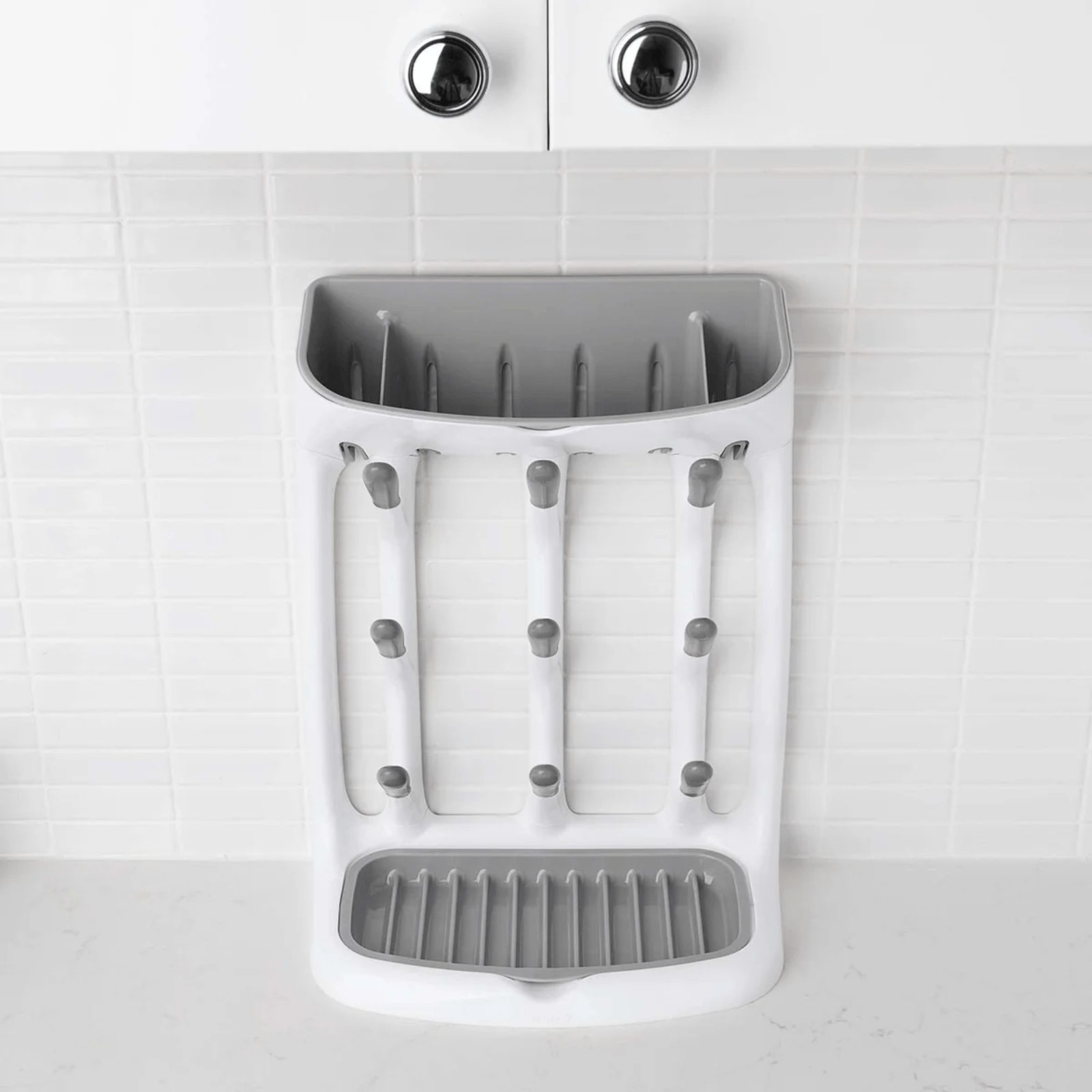 OXO Tot Space Saving Drying Rack Pebble