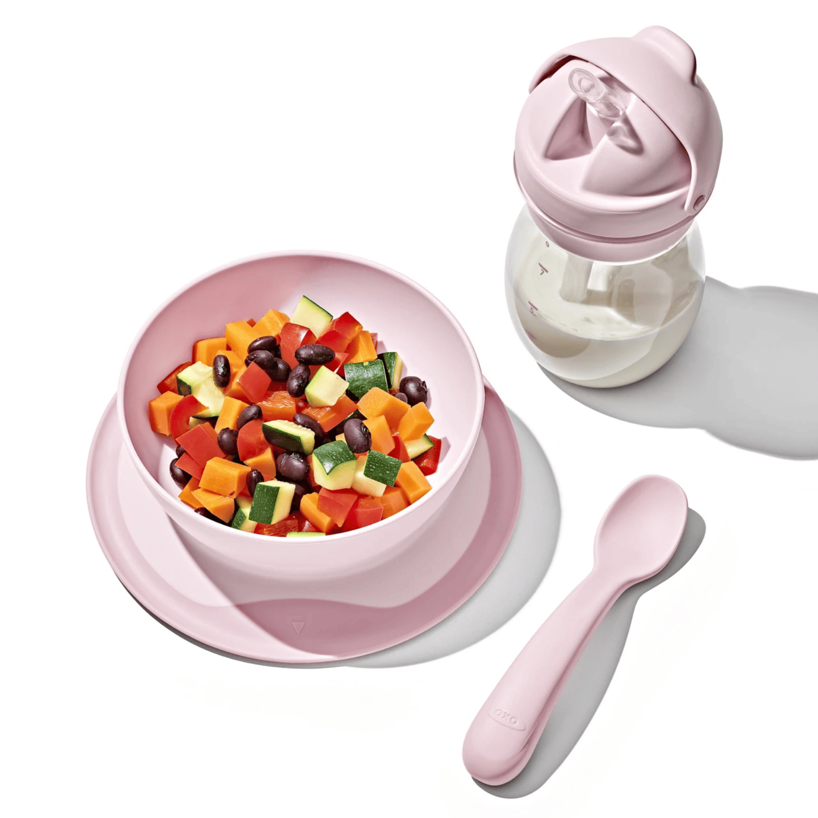 OXO Tot Stick & Stay Bowl Blossom