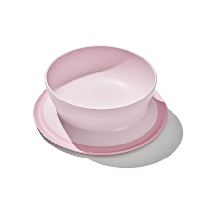 OXO Tot Stick & Stay Bowl Blossom